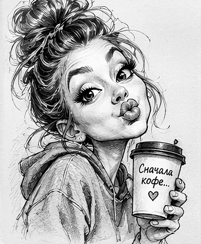 Шарж по фотографии — работа ARTIST-ART