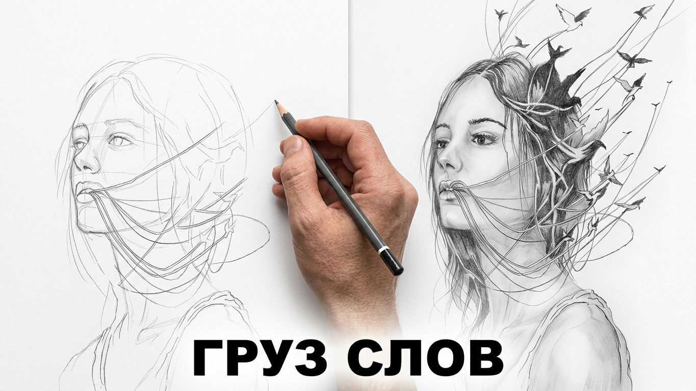 Процесс создания портрета — работа художника 9