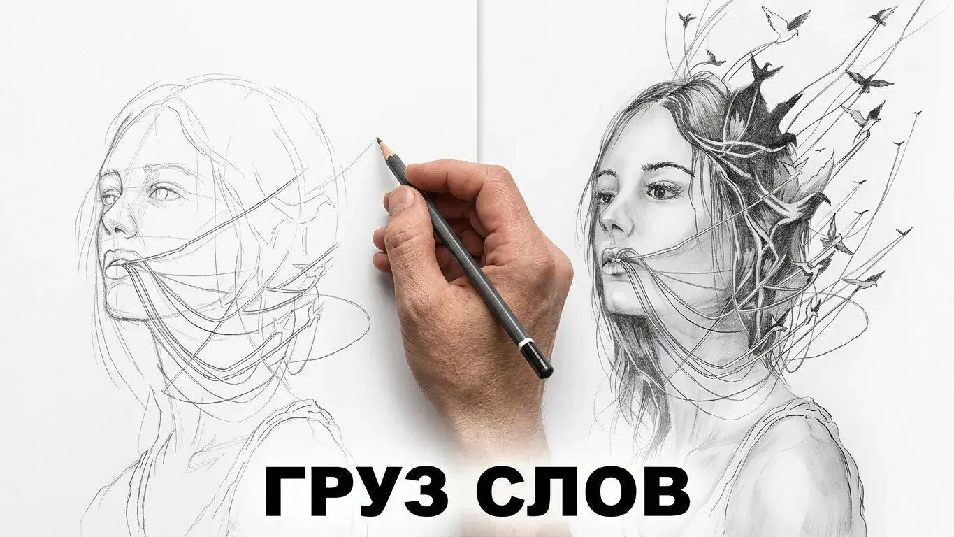 Процесс создания портрета — работа художника 9